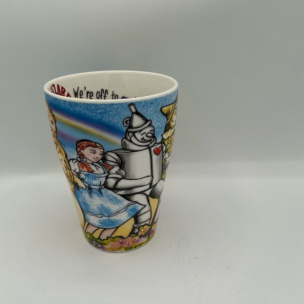 Paul Cardew Wizard of Oz Bone China Coffee Mug Cup Designed England 2011 Rainbow